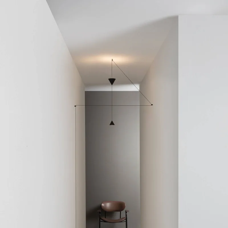 Filomena LED vloerlamp 2-lamps 2.700K van Karman in Mat zwart – productfoto 3 van 5