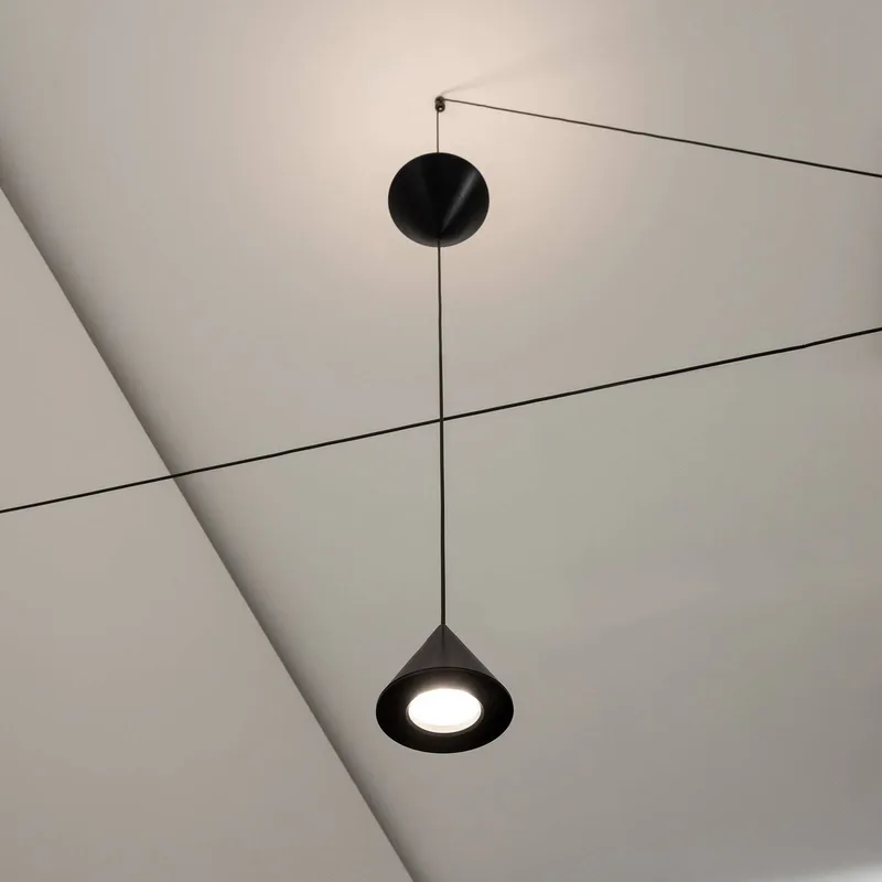 Filomena LED vloerlamp 2-lamps 2.700K by Karman in Mat zwart – product photo