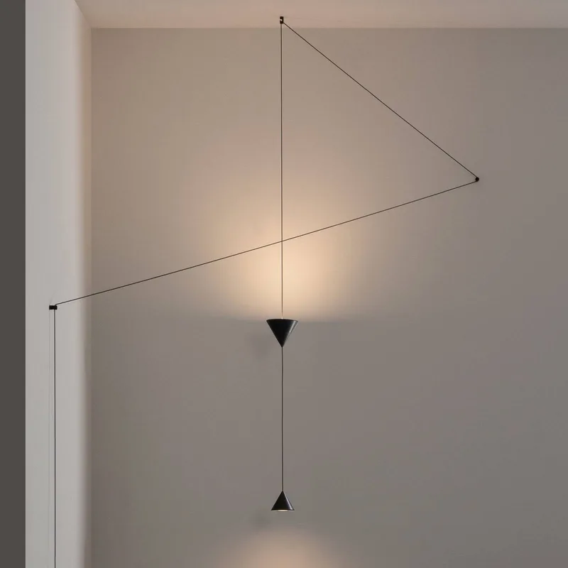Filomena LED vloerlamp 2-lamps 2.700K van Karman in Mat zwart – productfoto 4 van 5