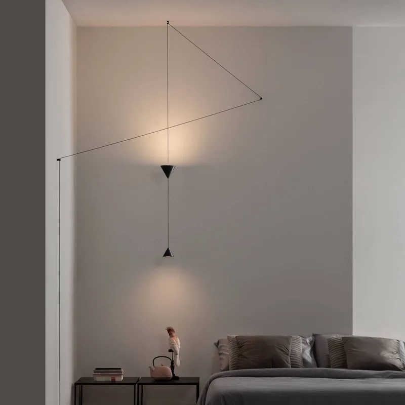 Filomena LED vloerlamp 2-lamps 3.000K van Karman in Mat zwart – productfoto 5 van 5