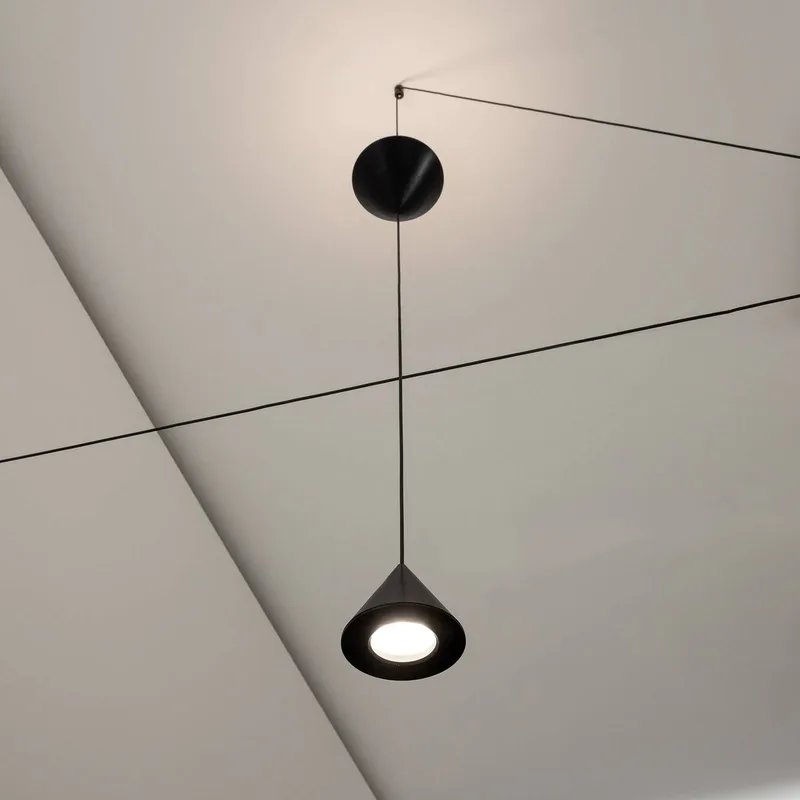 Filomena LED vloerlamp 2-lamps 3.000K van Karman in Mat zwart – productfoto 2 van 5