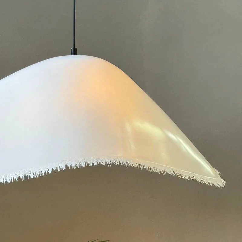 hanglamp Moby Dick, lengte 150 cm, glasvezel från Karman i Vit – produktbild 3 av 4