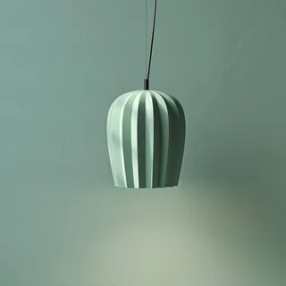 hanglamp Sahara, saliegroen, Ø 29 cm, keramiek E27 by Karman in Saliegrijs – product photo 1 of 2
