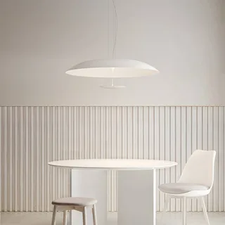LED hanglamp BLANCO, Ø 92 cm, wit, metaal by Karman in Wit mat – product photo 2 of 5