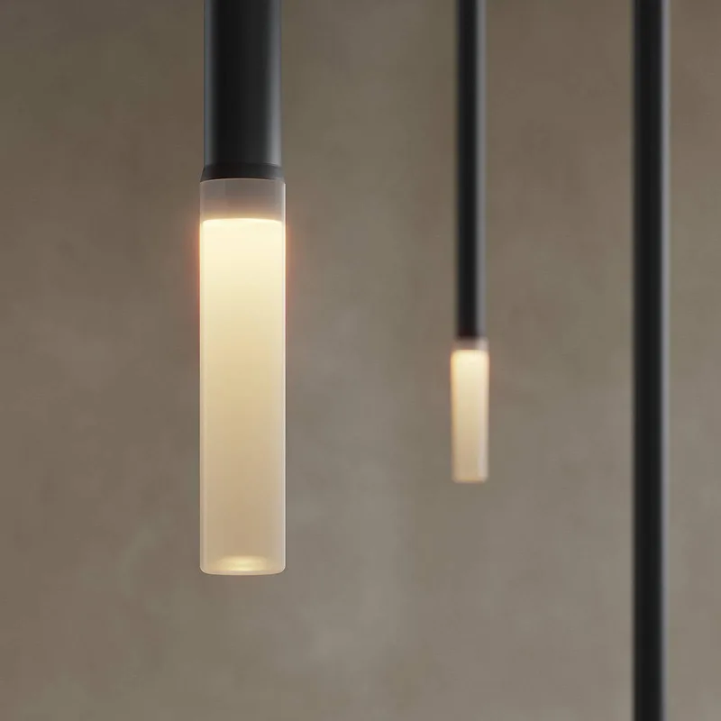 LED hanglamp BOOM, zwart, metaal, Ø 90 cm 22-lichts. by Karman in Zwart mat – product photo 5 of 5
