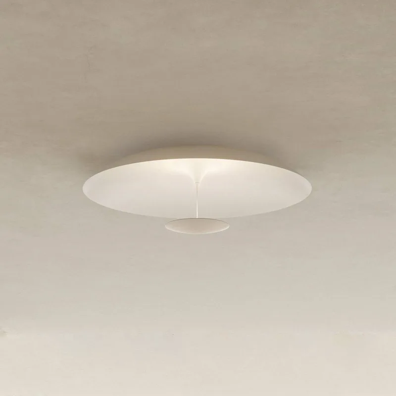 LED plafondlamp BLANCO, Ø 60 cm, wit, metaal von Karman in Wit mat – Produktfoto