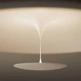 LED plafondlamp BLANCO, Ø 92 cm, wit, metaal fra Karman i Wit mat – produktbillede 4 af 5
