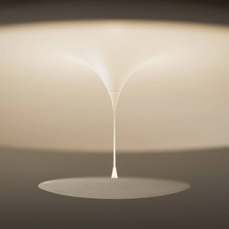 LED plafondlamp BLANCO, Ø 92 cm, wit, metaal fra Karman i Wit mat – produktbillede 4 af 5