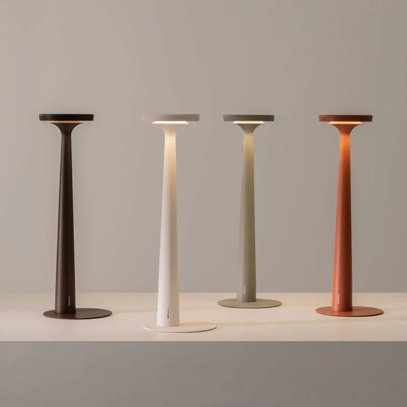 LED tafellamp Papiria, mat groen, CCT by Karman in Groen mat – product photo