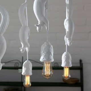 Sherwood e Robin - design-hanglamp by Karman in White – product photo 1 of 5