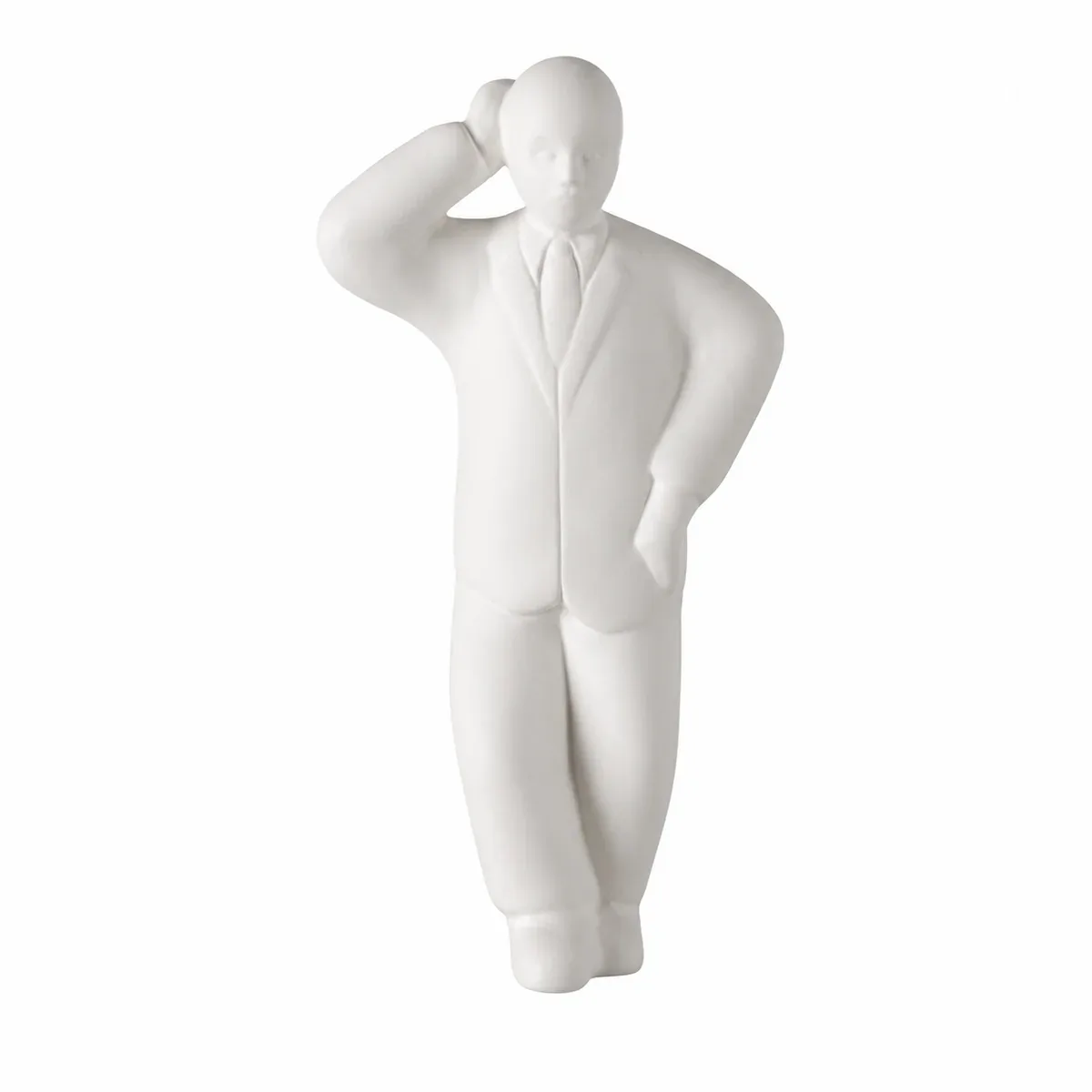 Umarell Met Kleine Man Wandlamp Mat Wit de Karman – photo du produit