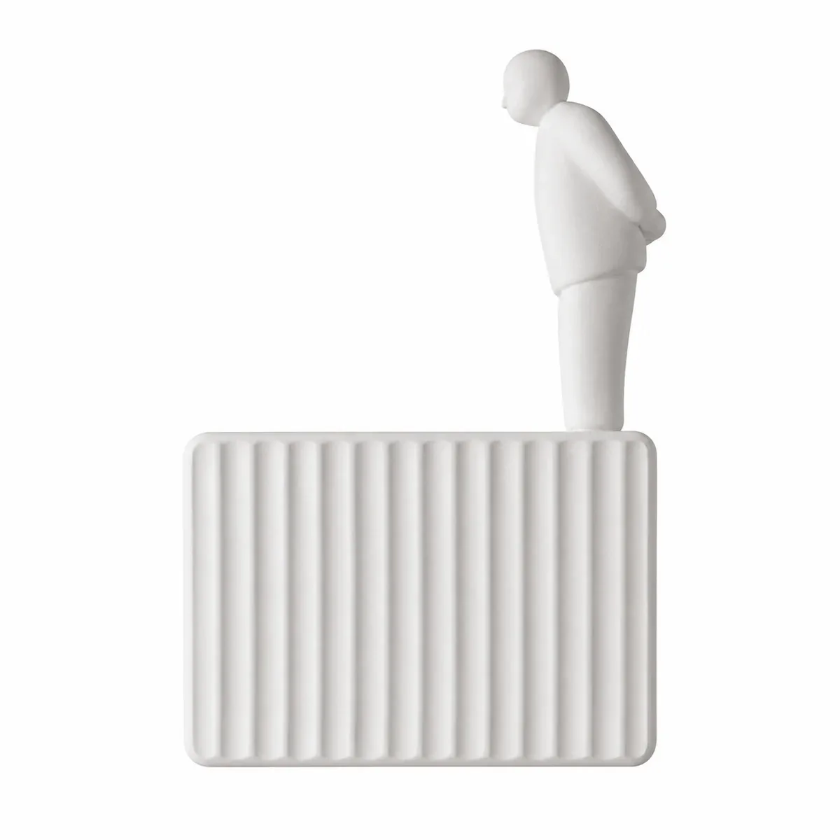 Umarell Met Kleine Man Wandlamp Mat Wit de Karman – photo du produit
