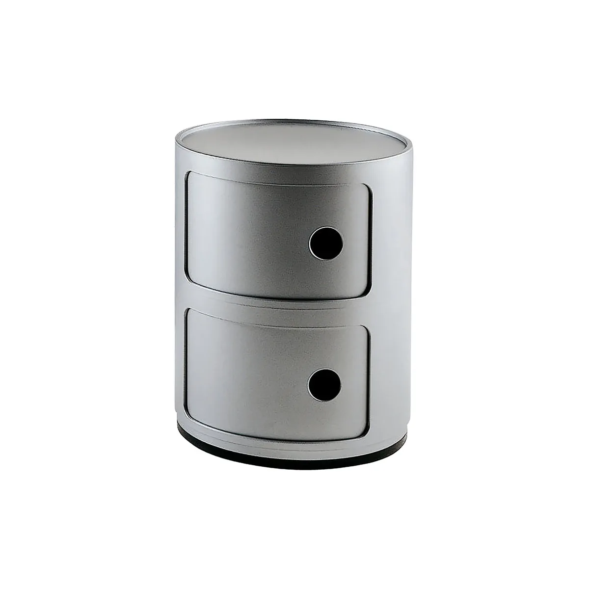 Ablage Componibili - Silber - ABS - Designer Anna Castelli Ferrieri de Kartell – photo du produit