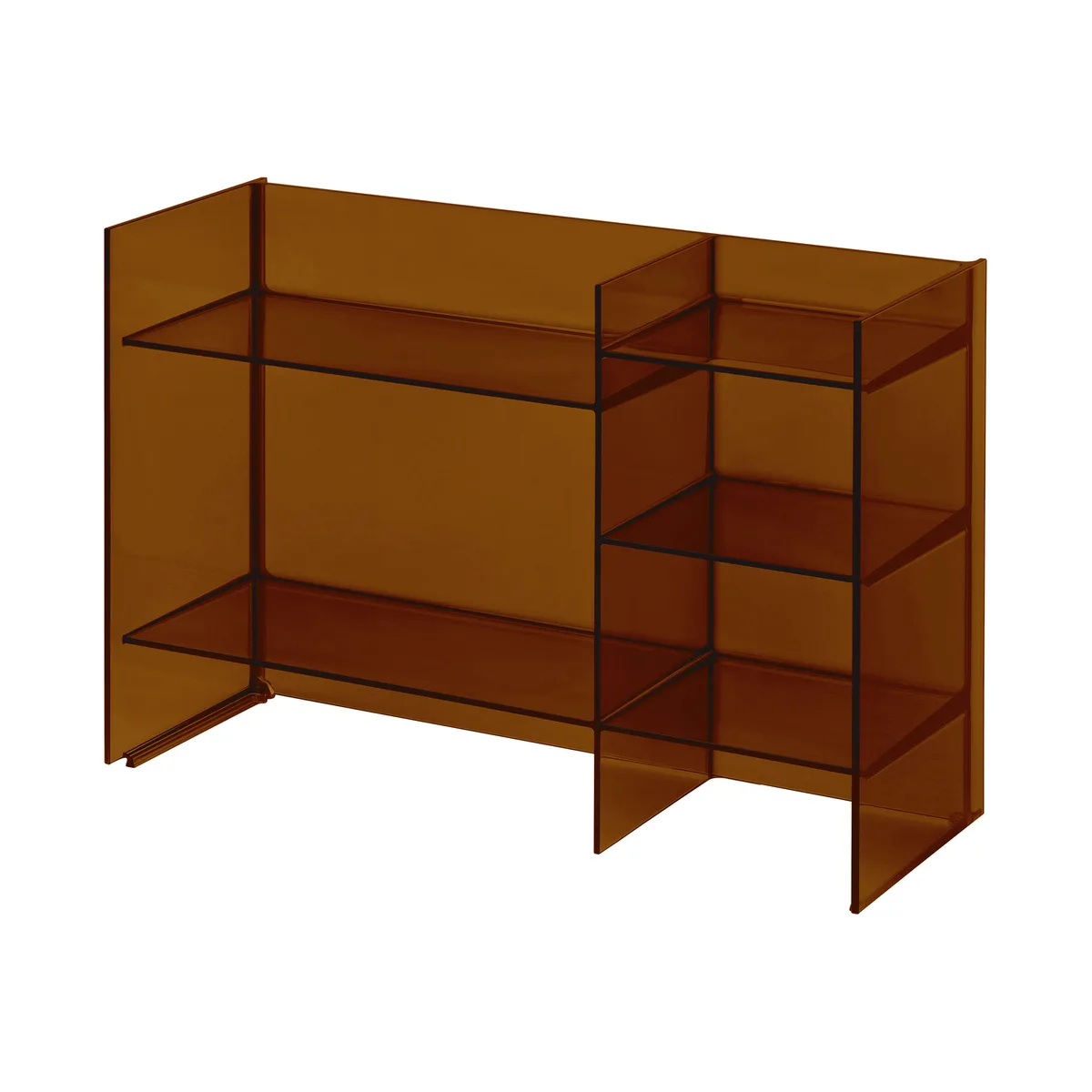 Aufbewahrungsmöbel Laufen - Braun - PMMA - Designer Ludovica & Roberto Palomba by Kartell – product photo