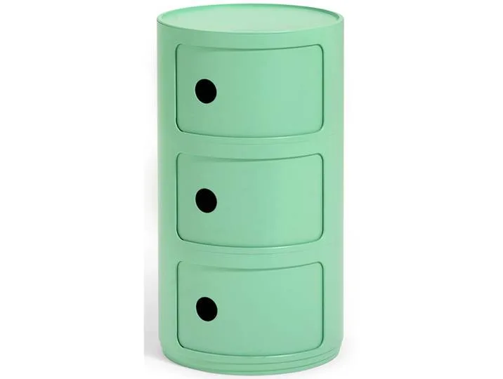 Beistelltisch, Biobasierter Kunststoff, Grün, Ø32 cm, Nachhaltig & Praktisch, Modern, Kartell de Kartell – photo du produit
