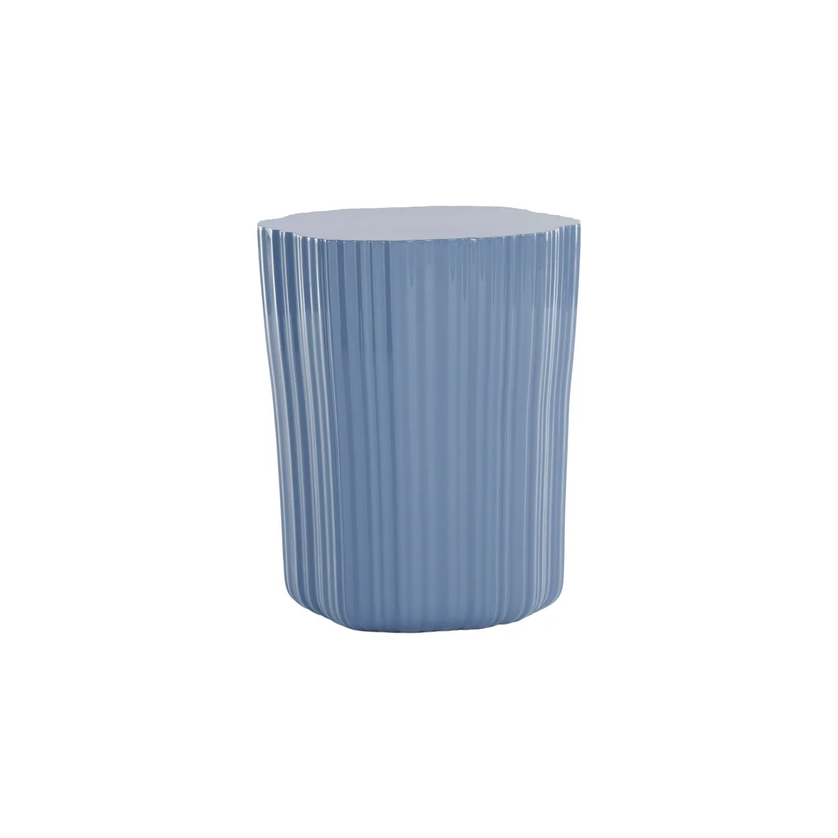 Beistelltisch Corteza - Blau - Recyceltes Polyethylen - Designer Patricia Urquiola van Kartell – productfoto