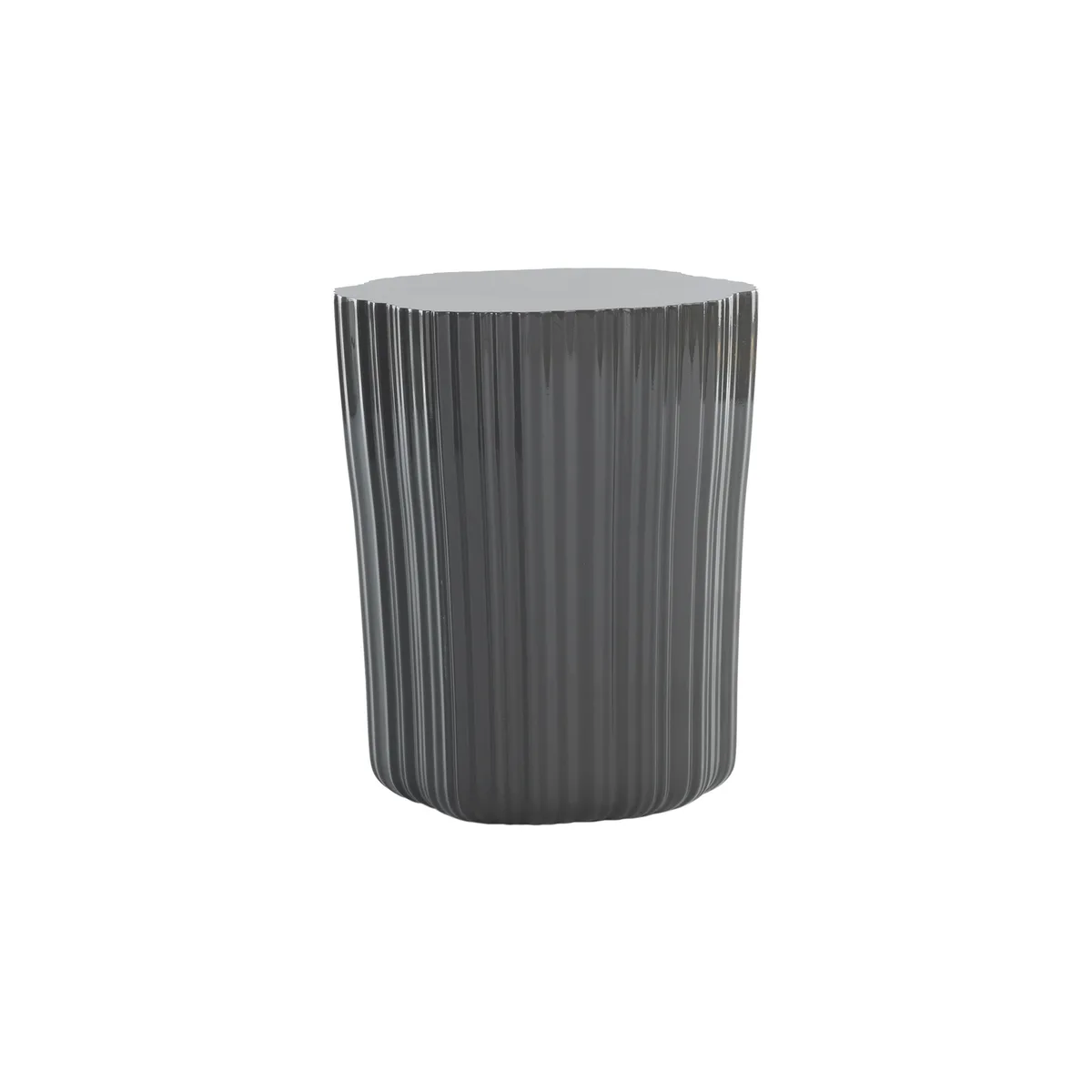 Beistelltisch Corteza - Grau - Recyceltes Polyethylen - Designer Patricia Urquiola van Kartell – productfoto