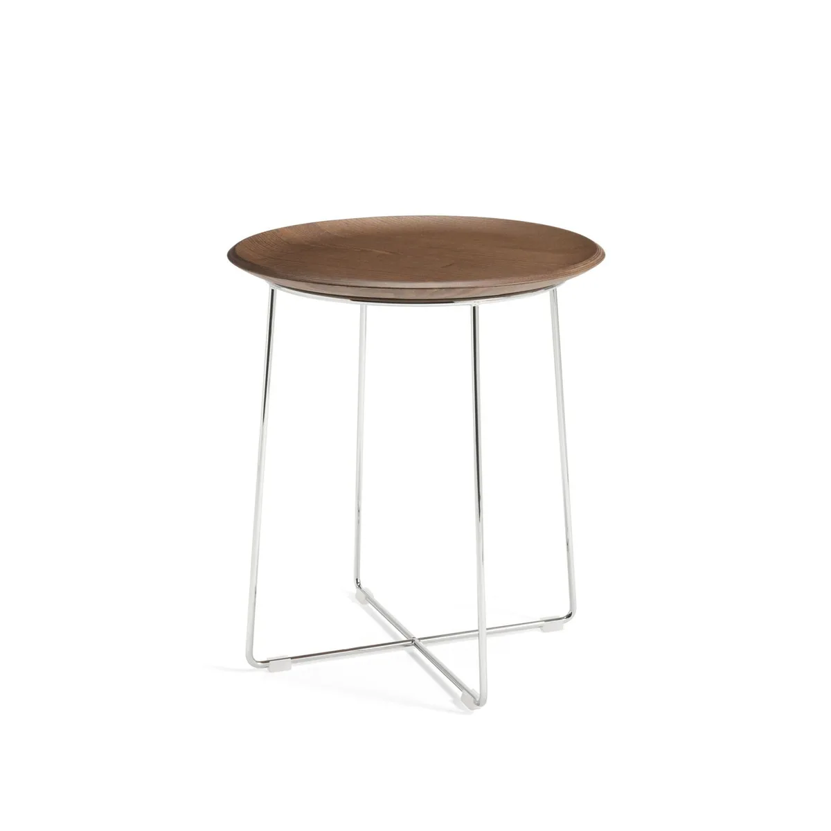 Beistelltisch Smart Wood - Holz natur - Buchenfurnier - Designer Philippe Starck de Kartell – photo du produit