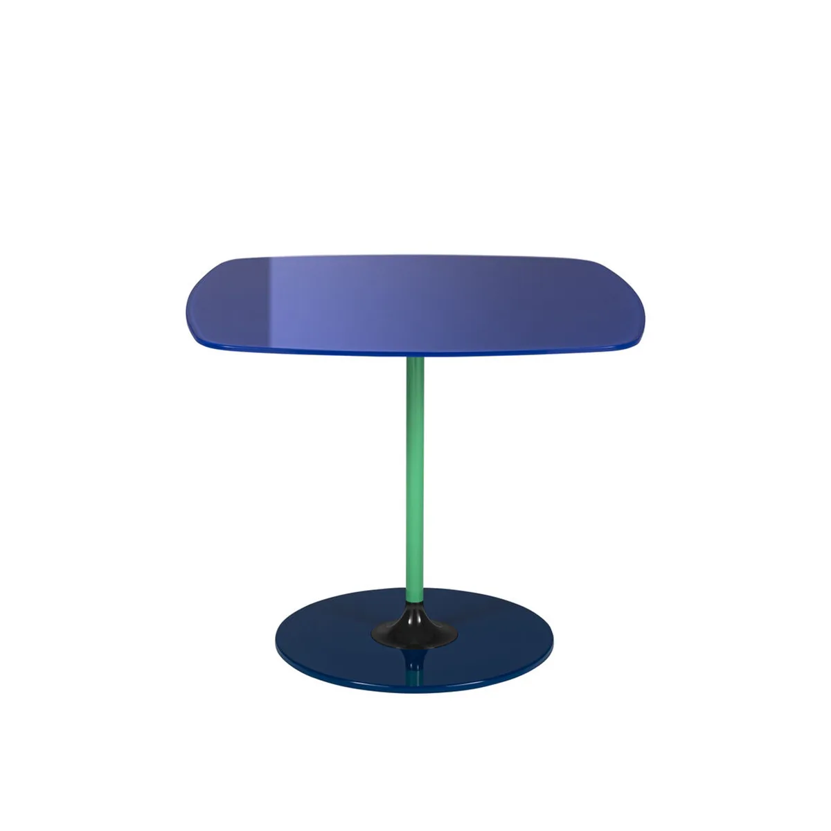 Beistelltisch Thierry - Blau - bemalter Stahl - Designer Piero Lissoni van Kartell – productfoto