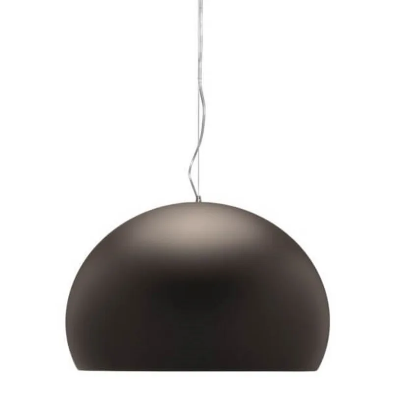 Big FL/Y Hanglamp Bruin - Kartell - Eetkamer - Kunststof van Kartell – productfoto