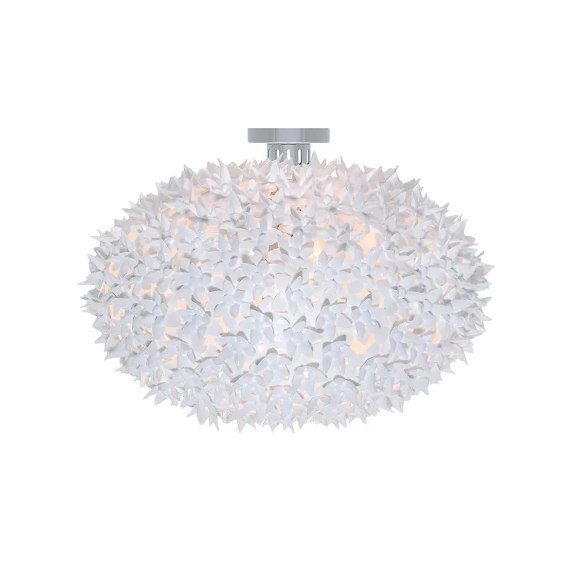 Bloom C1 Wandlamp/Plafondlamp Wit - Kartell - Woonkamer - Designer - Kunststof - Rond by Kartell – product photo