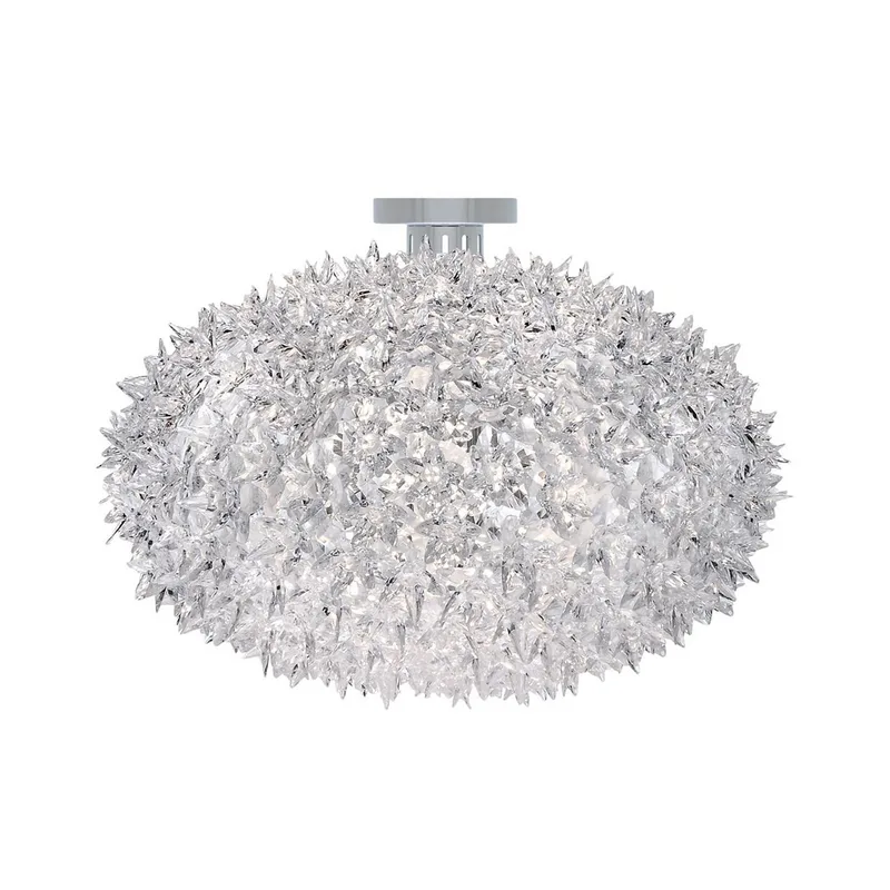 Bloom Cw Wandlamp/Plafondlamp Crystal - Kartell Bloom C1 - Woonkamer - Designer - Kunststof - Rond by Kartell – product photo