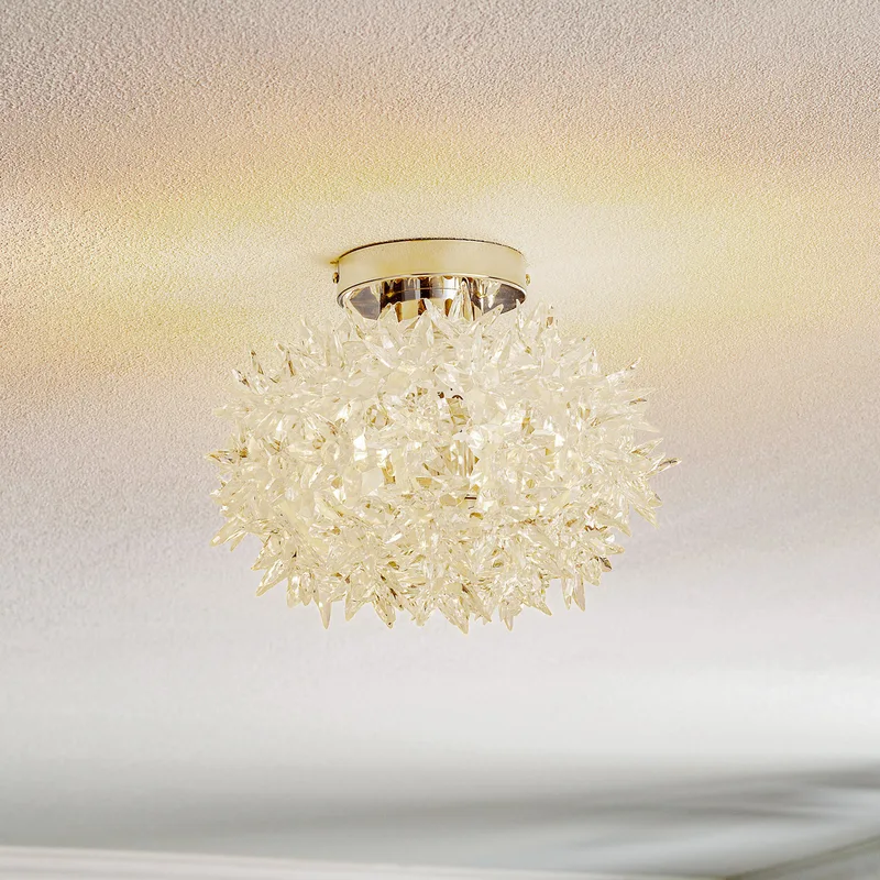 Bloom Cw2 Wandlamp/Plafondlamp Crystal - Kartell - Woonkamer - Designer - Kunststof - Rond by Kartell – product photo
