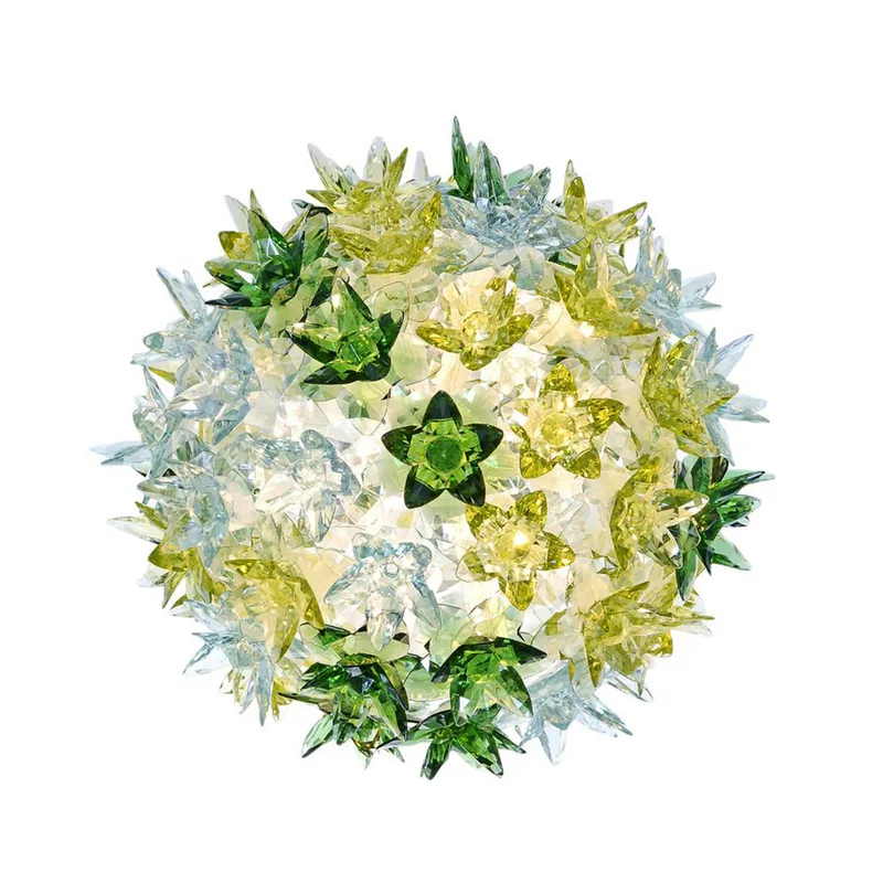 Bloom Cw2 Wandlamp/Plafondlamp Mint - Kartell - Woonkamer - Designer - Kunststof - Rond von Kartell – Produktfoto