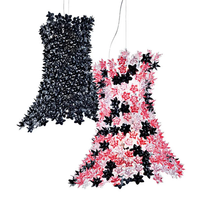 Bloom Hanglamp Zwart - Kartell - Woonkamer - Designer - Kunststof - 1 lamp by Kartell – product photo