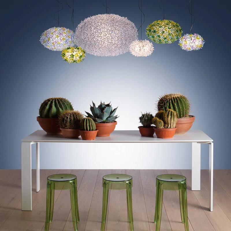 Bloom S1 Hanglamp Mint de Kartell – photo du produit 3 sur 4