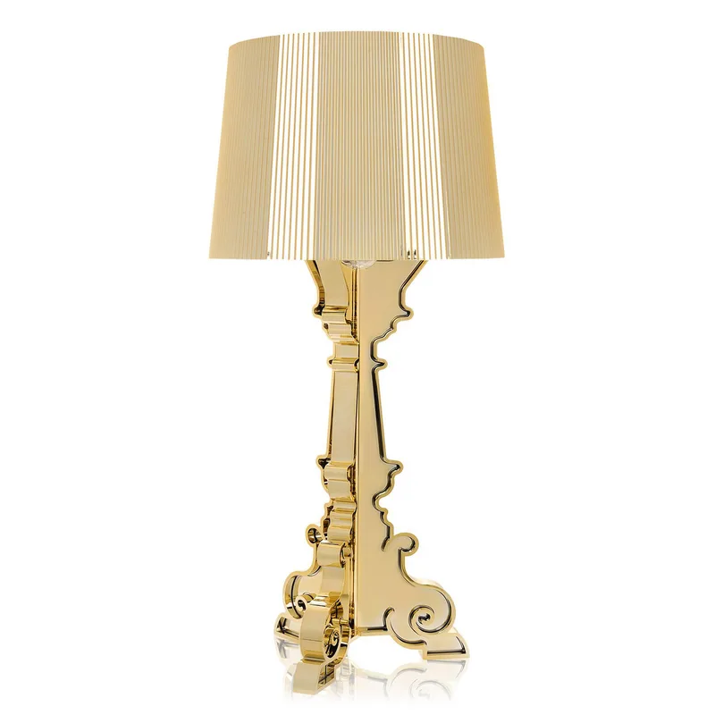 Bourgie Tafellamp Goud - Kartell - Woonkamer - Designer - Kunststof - Met lampenkap by Kartell – product photo