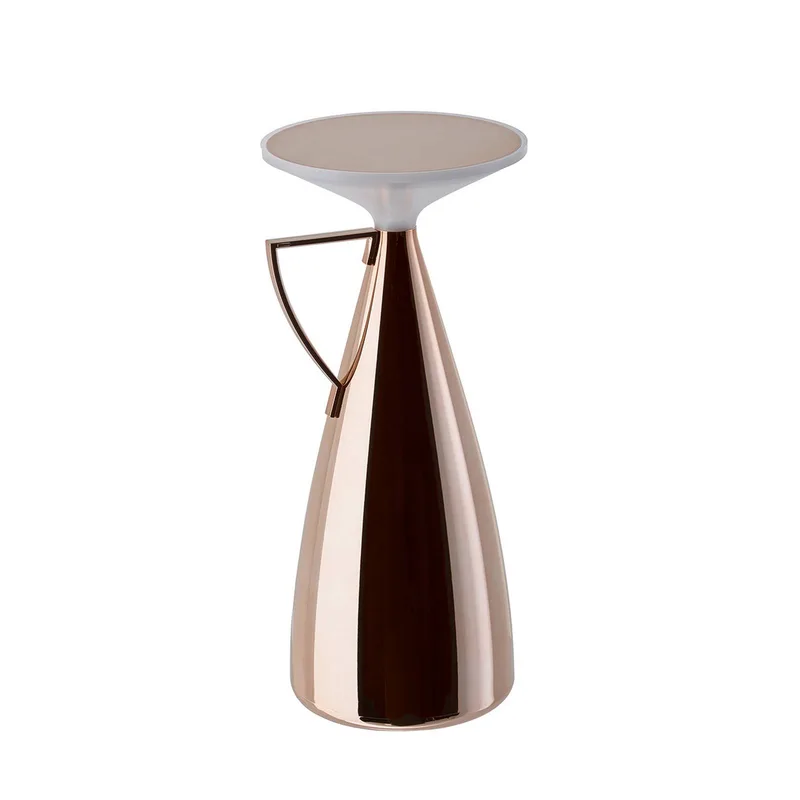 Camomille LED tafellamp op batterijen, koperkleurig, hoogte 24 cm by Kartell – product photo 3 of 3