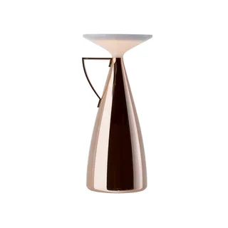 Camomille LED tafellamp op batterijen, koperkleurig, hoogte 24 cm by Kartell – product photo 2 of 3