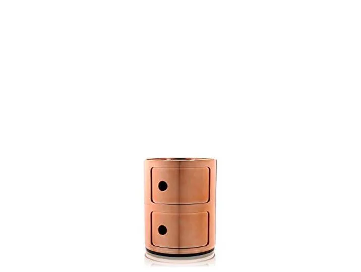Componibili, 2 Elements, Kupfer, Runde Basis by Kartell – product photo
