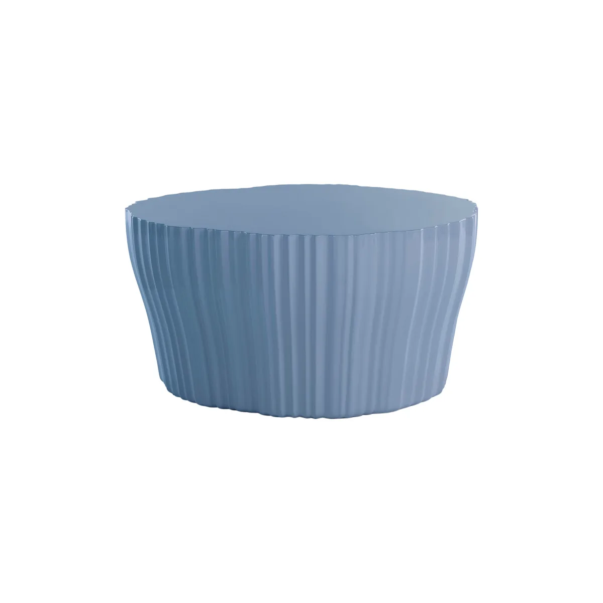 Couchtisch Corteza - Blau - Recyceltes Polyethylen - Designer Patricia Urquiola van Kartell – productfoto