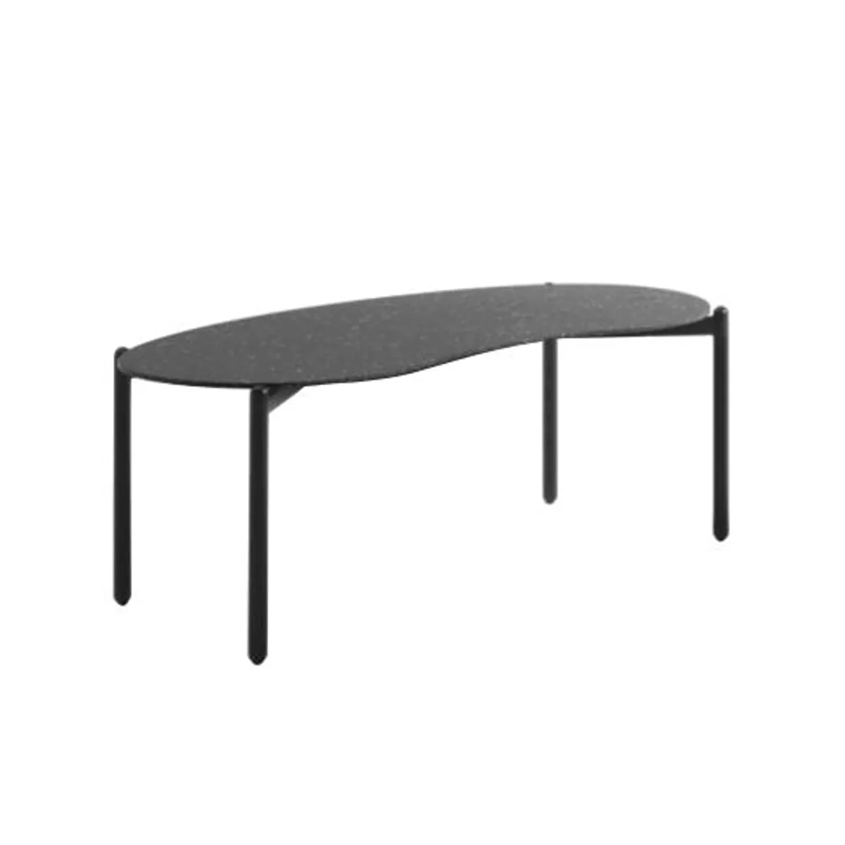 Couchtisch Undique - Schwarz - Sandstein - Designer Patricia Urquiola by Kartell – product photo