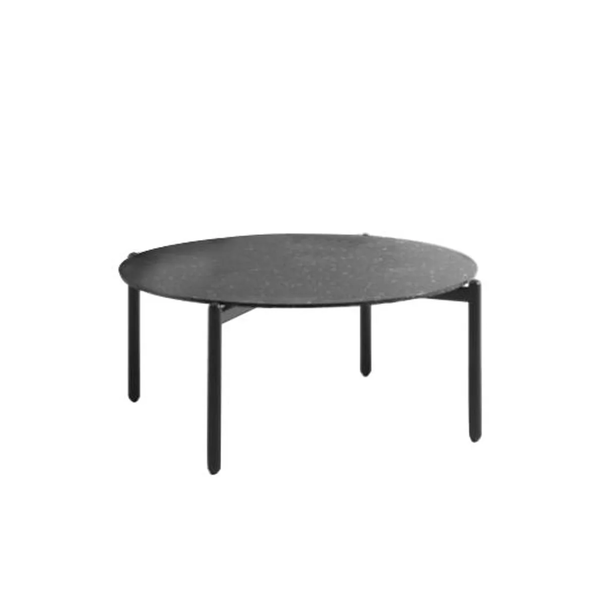 Couchtisch Undique - Schwarz - Sandstein - Designer Patricia Urquiola van Kartell – productfoto