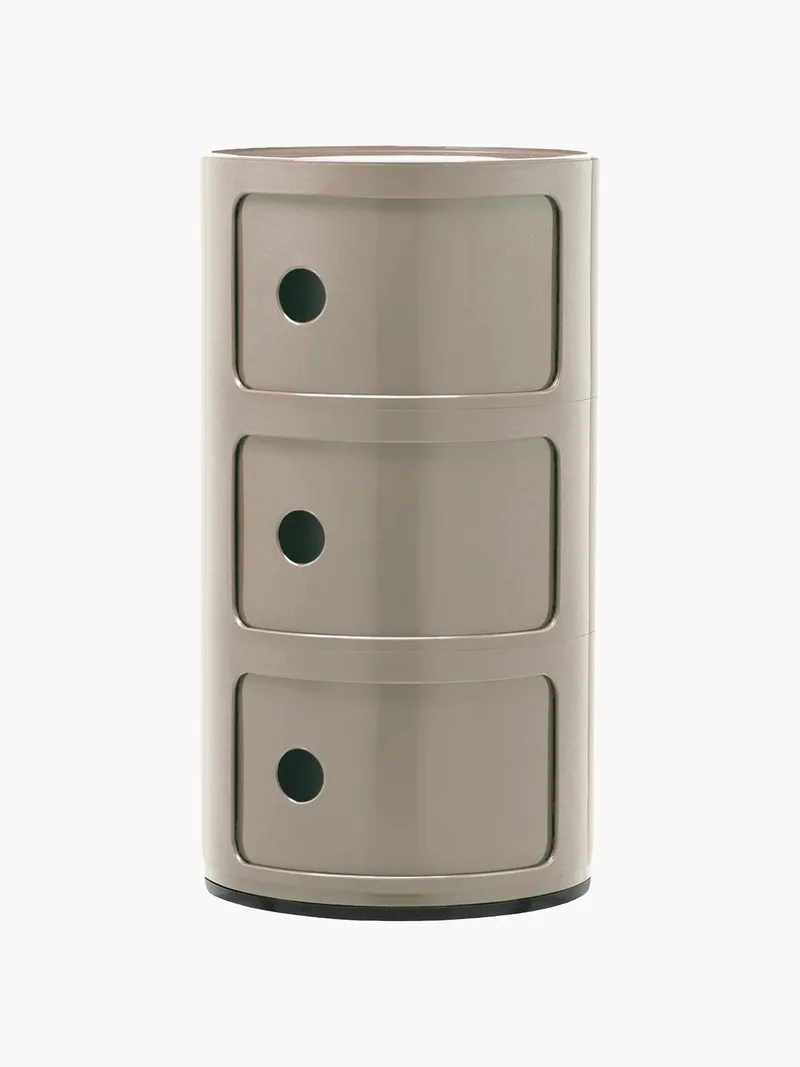 Design container Componibili, 3 modules, H 59 cm de Kartell – photo du produit