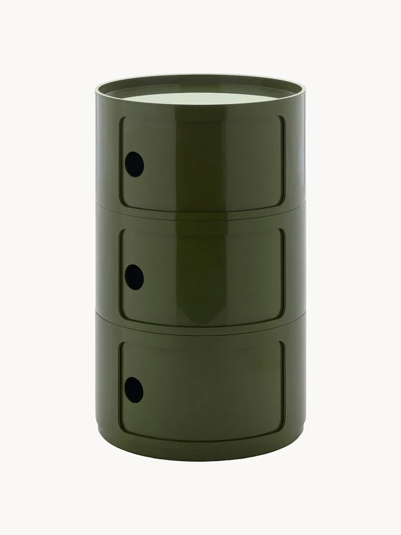 Design container Componibili, 3 modules, H 70 cm van Kartell – productfoto