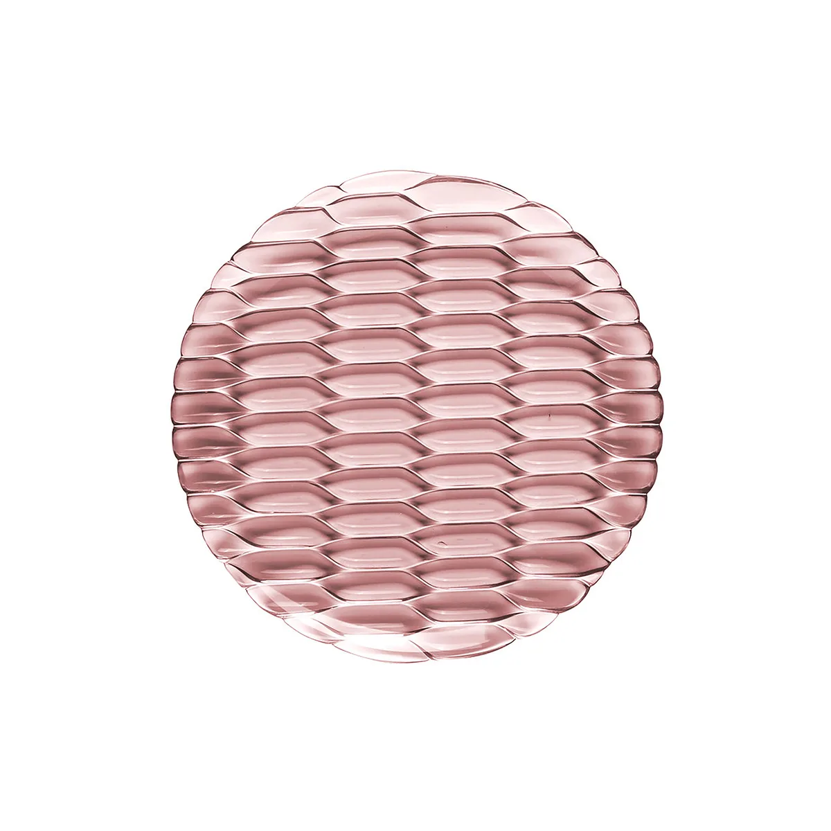 Dessertteller Jellies Family - Rosa - Thermoplastisches Polykarbonat - Designer Patricia Urquiola von Kartell – Produktfoto