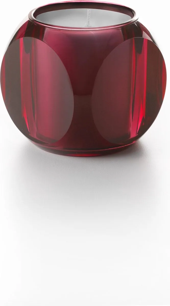 Dice - Geurkaars - 520gr - Ad Ad Red Naline von Kartell in Rood – Produktfoto