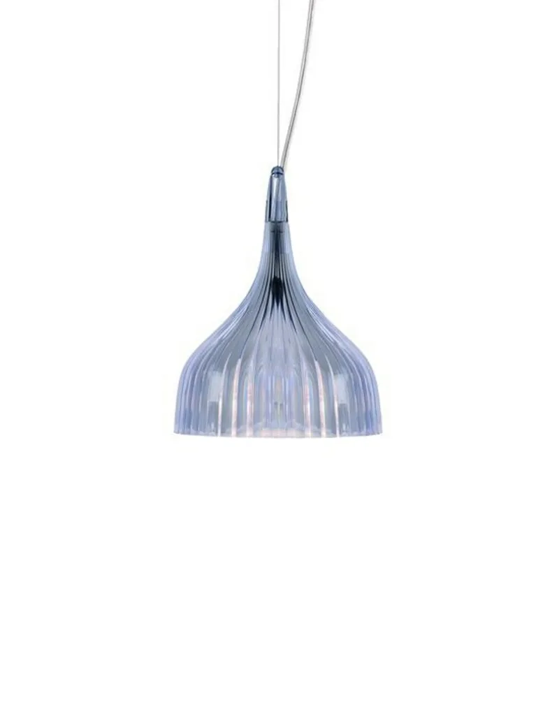 E' Hanglamp Licht Blauw - Kartell - Woonkamer - Metaal von Kartell – Produktfoto
