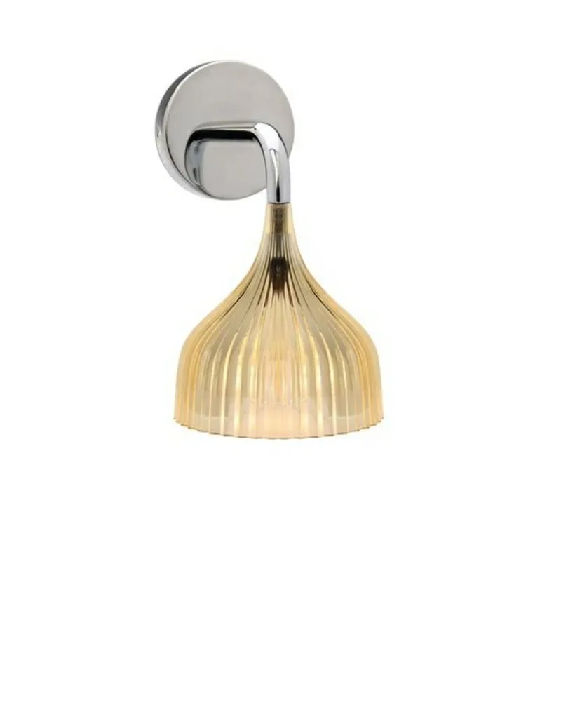 E' Wandlamp Geel - Kartell - Woonkamer - Metaal von Kartell – Produktfoto