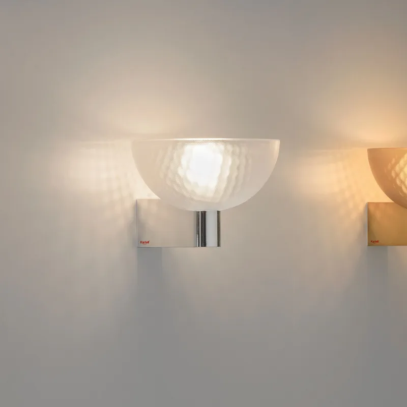 Fata Wandlamp Crystal - Kartell - Woonkamer - Designer - Kunststof - 1 lamp by Kartell – product photo