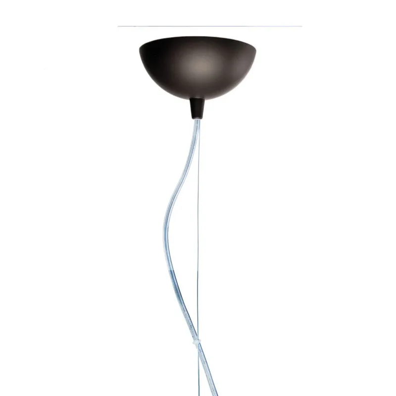 Fl/Y Hanglamp Bruin - Kartell - Woonkamer - Designer - Kunststof - 1 lamp von Kartell – Produktfoto