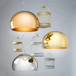 Fl/Y Hanglamp Chroom von Kartell – Produktfoto 2 von 3