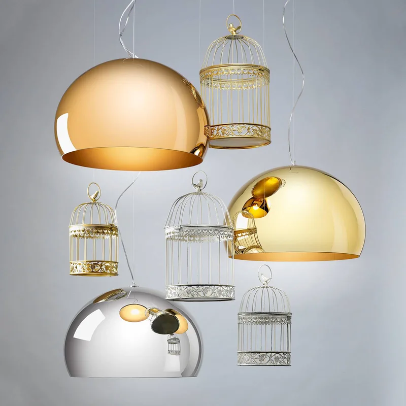 Fl/Y Hanglamp Chroom von Kartell – Produktfoto 2 von 3