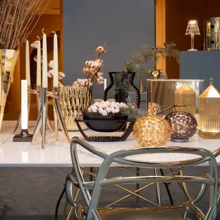 Fl/Y Hanglamp Goud von Kartell – Produktfoto 2 von 5