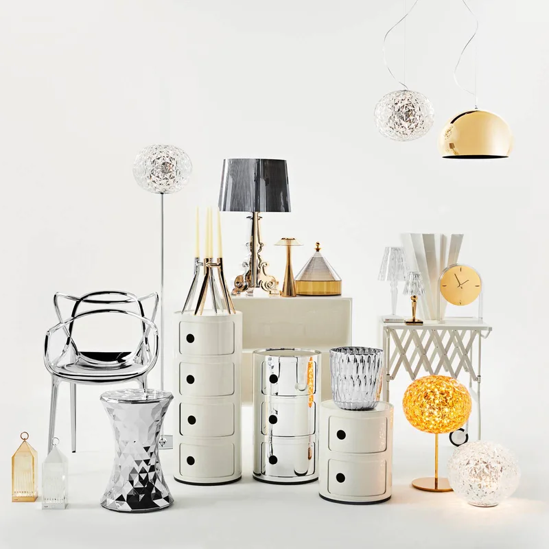Fl/Y Hanglamp Goud von Kartell – Produktfoto 4 von 5