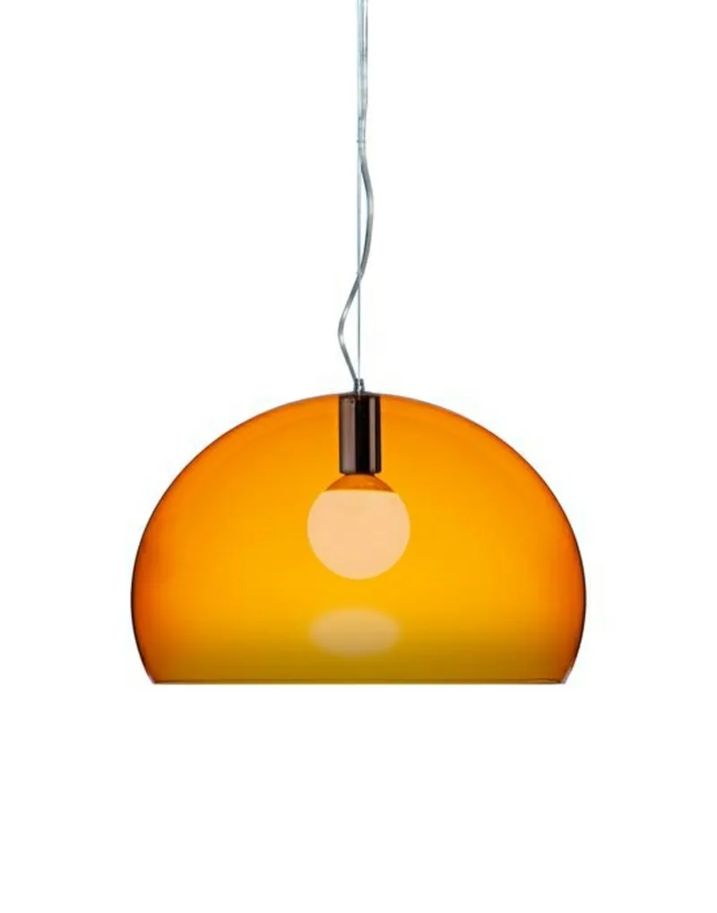 FL/Y hanglamp Oranje - Kartell - Eetkamer - Kunststof de Kartell – photo du produit